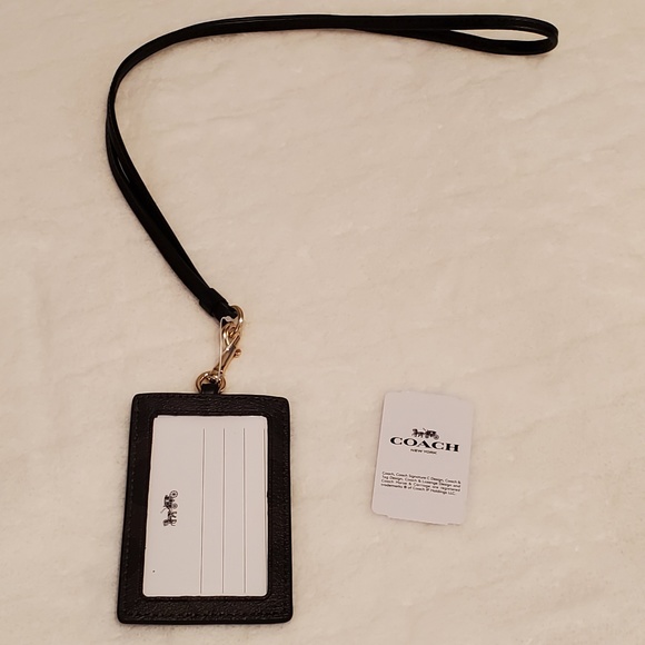 COACH ID LANYARD/CARD HOLDER IN SIGNATURE CANVAS - Picture 3 of 3